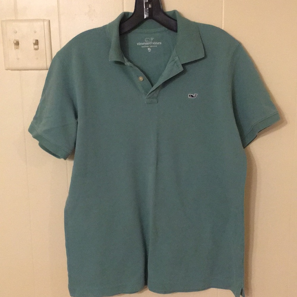 Green boys Vineyard Vines polo